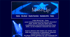 Desktop Screenshot of mixed-up.net